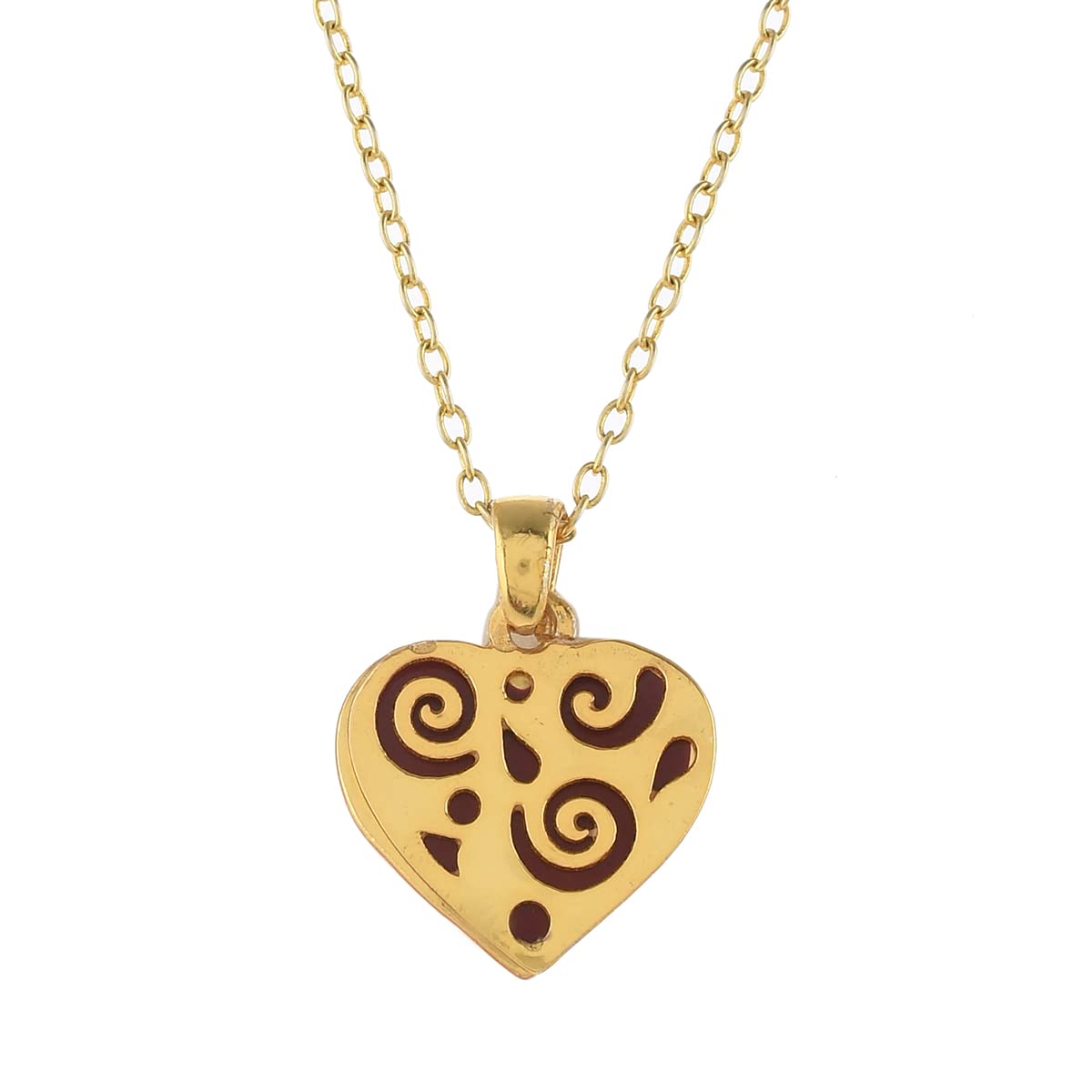 Peek-a-Boo Hearts Pendant Set